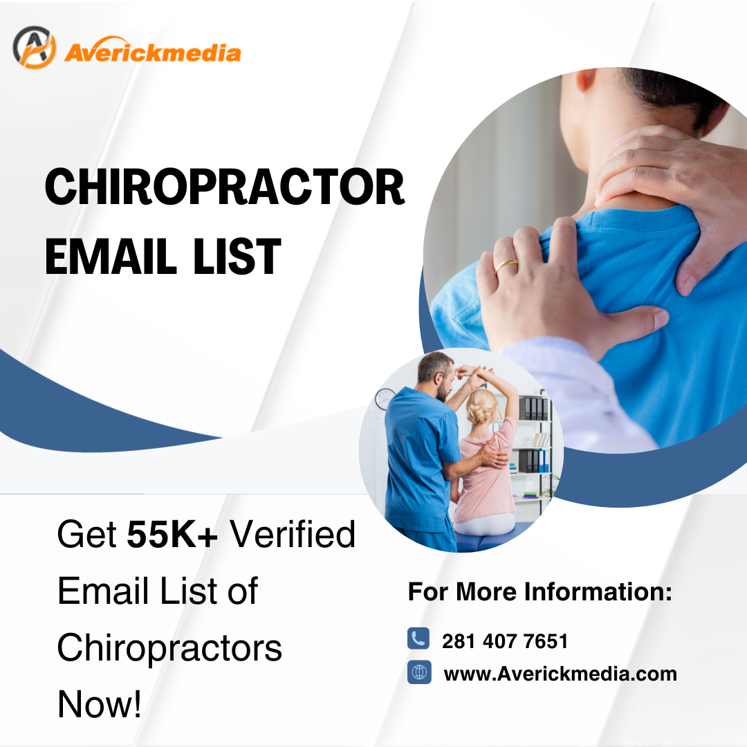 chiropractor email list