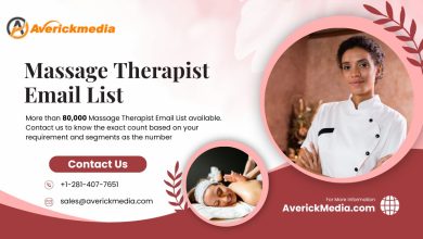 Make Your Business Stand Out with Massage Therapist Email List
