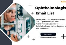 Ophthalmologists Email List