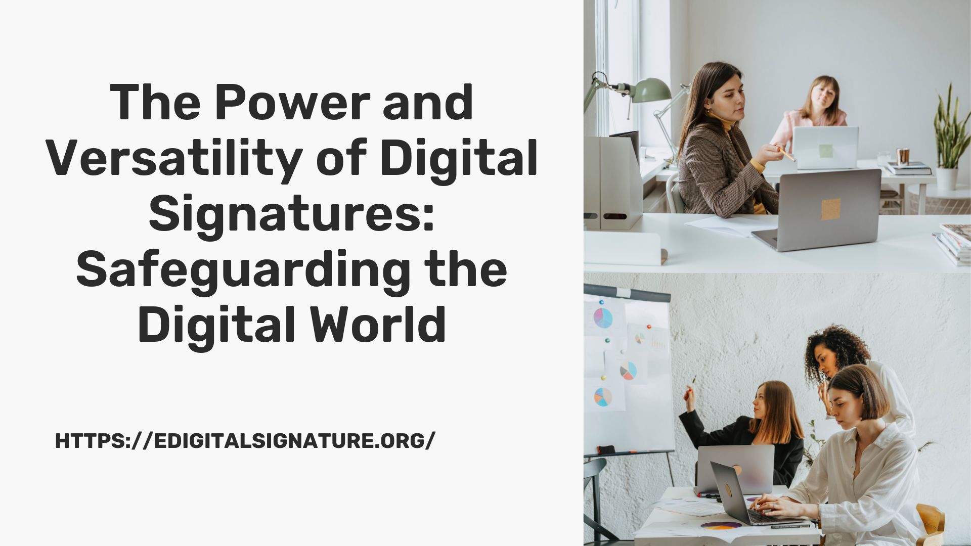 The Power and Versatility of Digital Signatures: Safeguarding the Digital World