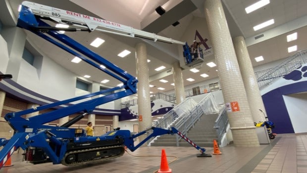 Soaring to New Heights: Safety Essentials for Operating an 80-Foot Atrium Man Lift